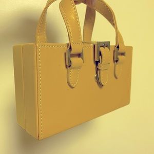 Womens Yellow Clutch Purse —Small Hand bag